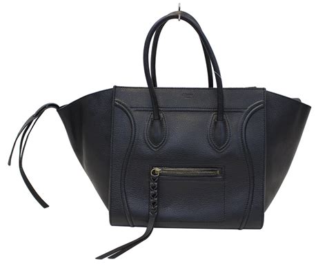 celine bag black luggage tote|celine large phantom luggage tote.